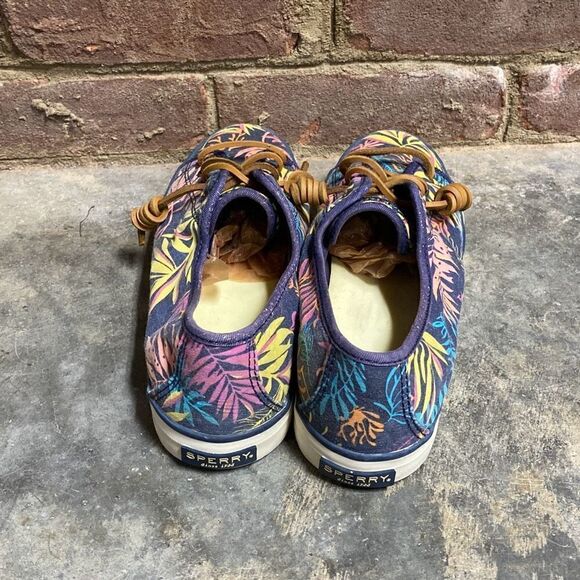 Sperry Seacoast Seaweed Sneakers Size 9 - Picture 5 of 10